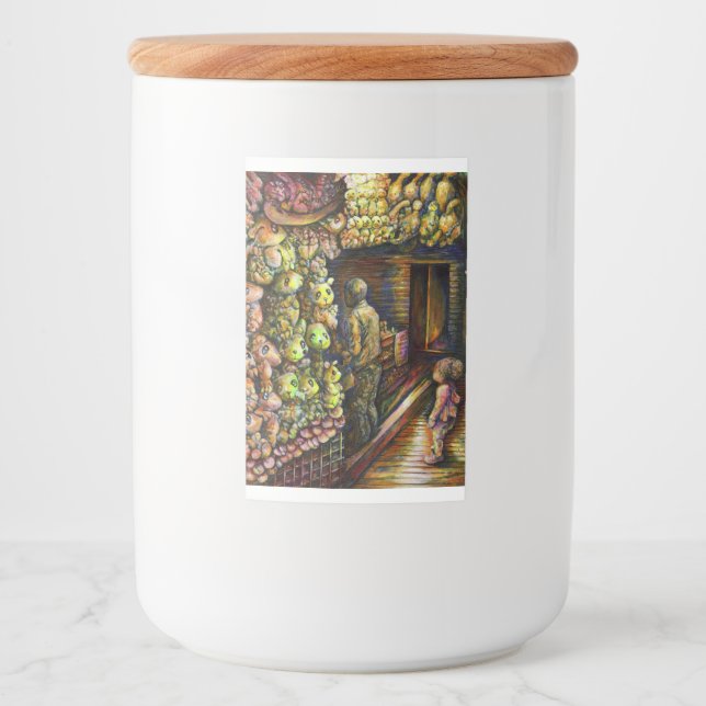 Norr om cirkusen mat etikett (Framsida)