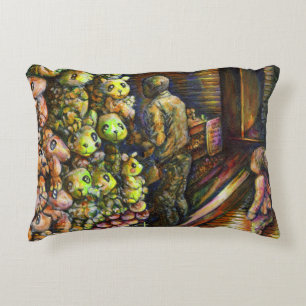 Norr om cirkusen prydnadskudde