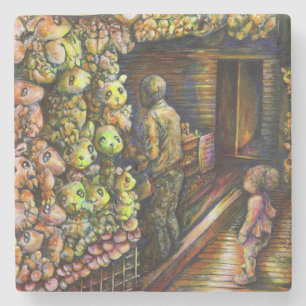 Norr om cirkusen stenunderlägg