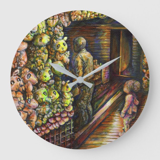 Norr om cirkusen stor klocka (Framsida)