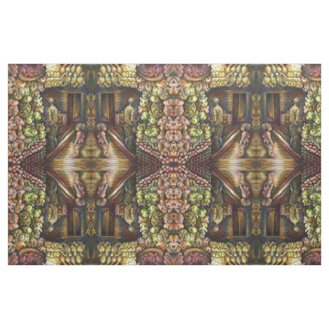 Norr om cirkusen tyg (Fat Quarter)