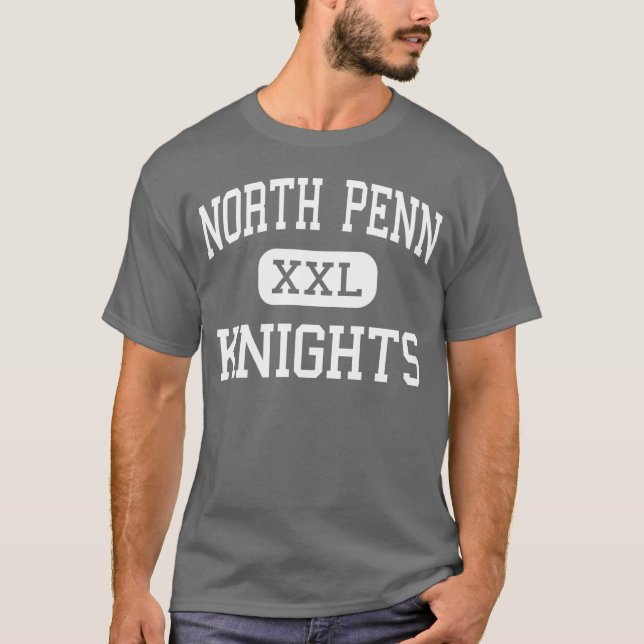 Norr Penn - riddare - kick - Lansdale Tee (Framsida)