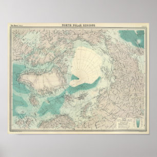 Norr polara regioner poster