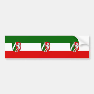 Norr Rhine-Westphalia (påstå), Tyskland Bildekal