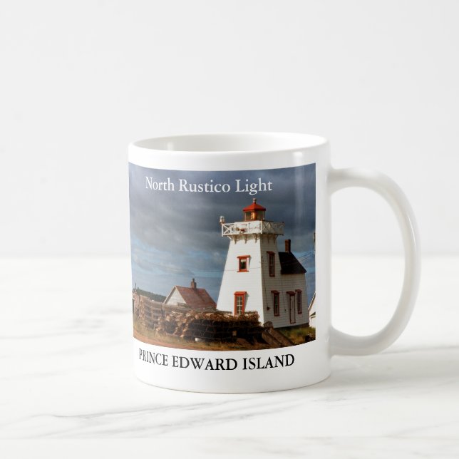 Norr Rustico tänder, den Prince Edward Island Kaffemugg (Höger)