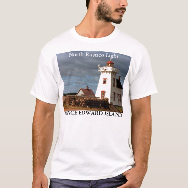 Norr Rustico tänder, den Prince Edward Island Tee Shirt (Framsida)