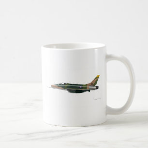 Norr - toppen sabel 41851 för amerikanF-100 Kaffemugg