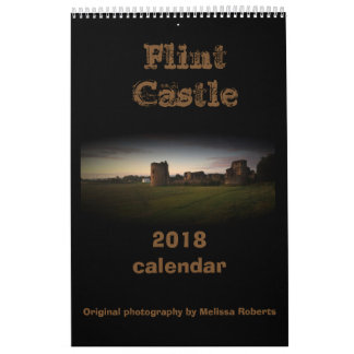 Norr Wales för flintaslott kalender 2018