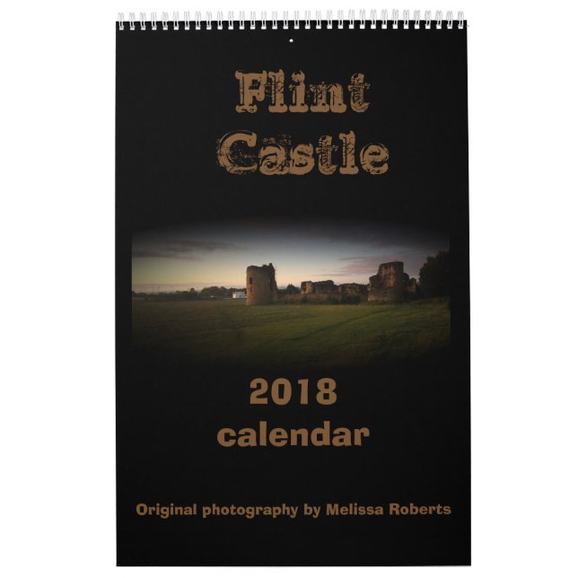 Norr Wales för flintaslott kalender 2018 (Omslag)