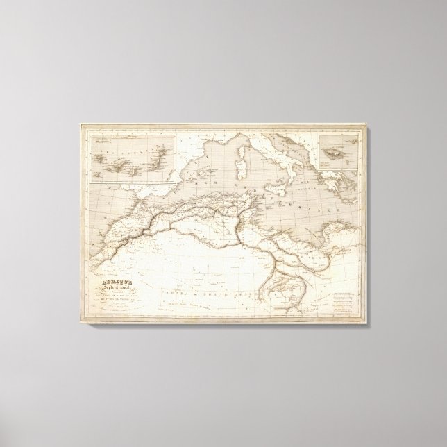 Norra Afrikan 2 Canvastryck (Framsida)