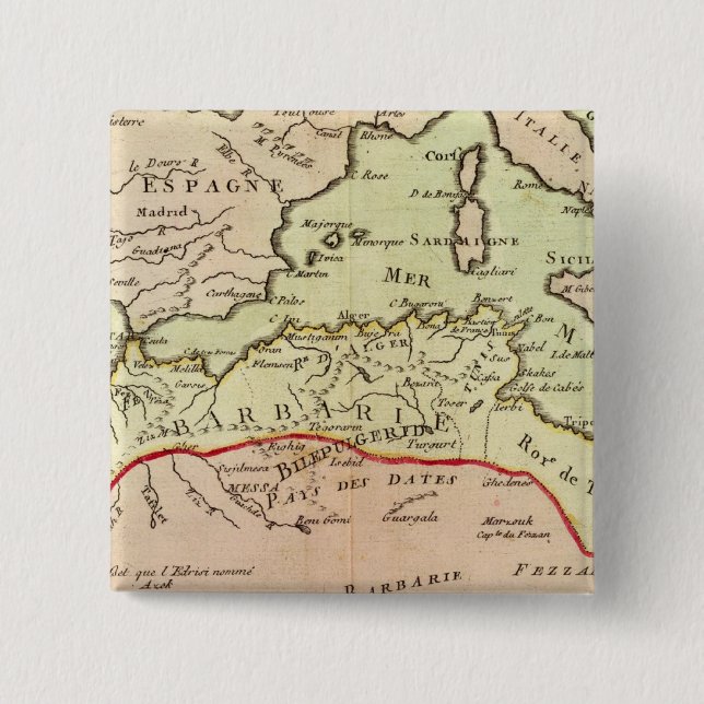 Norra Afrikan 2 Knapp (Framsida)