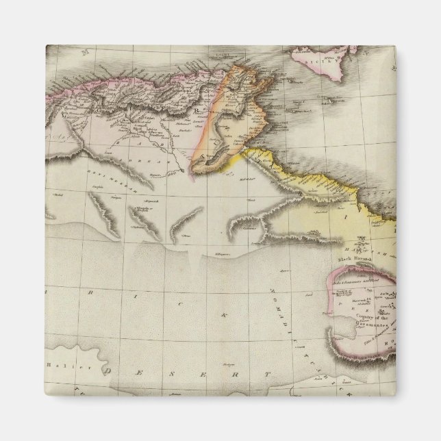 Norra Afrikan 2 Magnet (Framsidan)