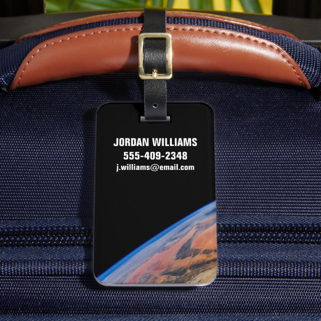 Norra Afrikan och den östra libyska öknen. Bagagebricka (Framsida Insitu 2)