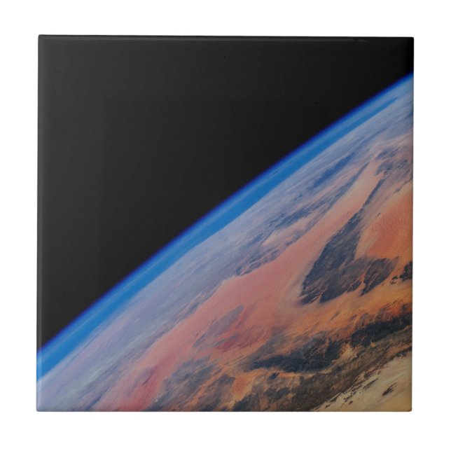 Norra Afrikan och den östra libyska öknen. Kakelplatta (Framsidan)