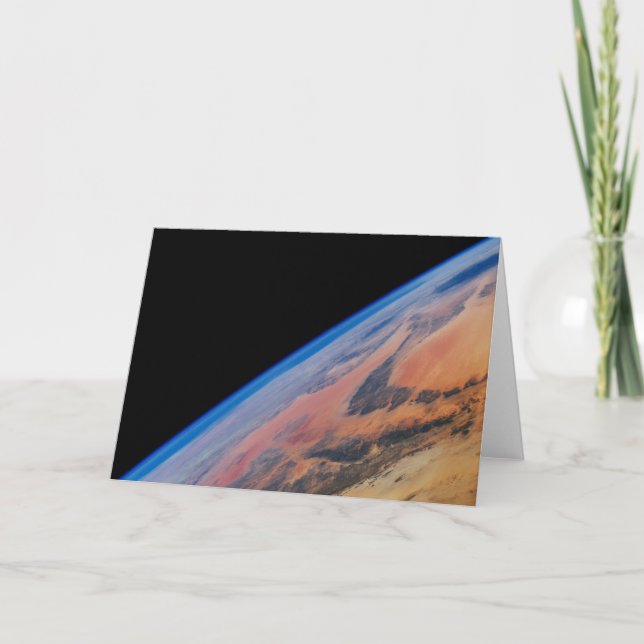 Norra Afrikan och den östra libyska öknen. Kort (Framsida)