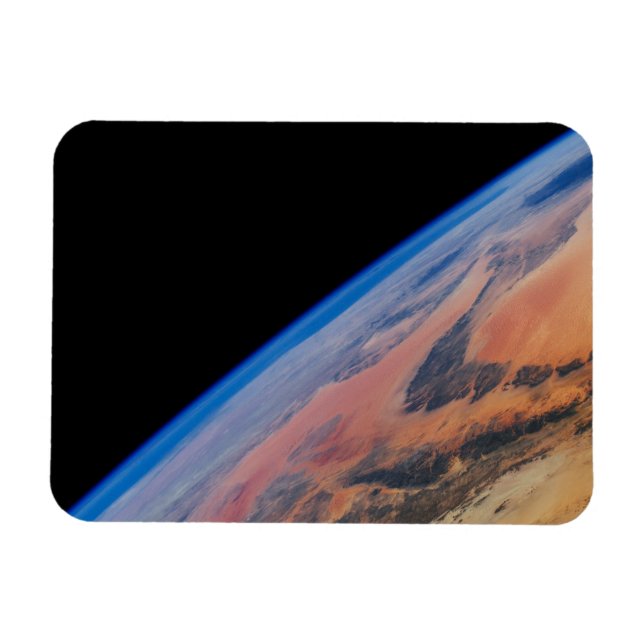 Norra Afrikan och den östra libyska öknen. Magnet (Horisontell)