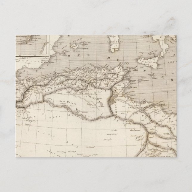 Norra Afrikan Vykort (Framsida)