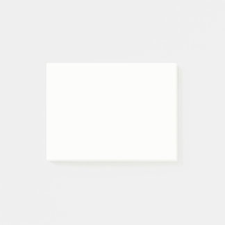 Norra Arktiska Mjölk Vita färg Post-it Block