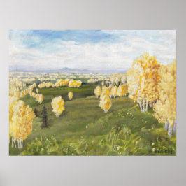 Norra Backe i Aspen: Skriv ut Poster