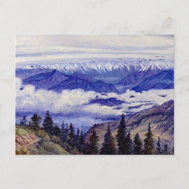 Norra - Berg från Narkanda nära Simla Vykort (Framsida)