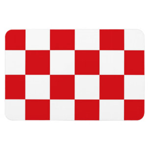 Norra Brabant Flagga Nederländerna land Magnet