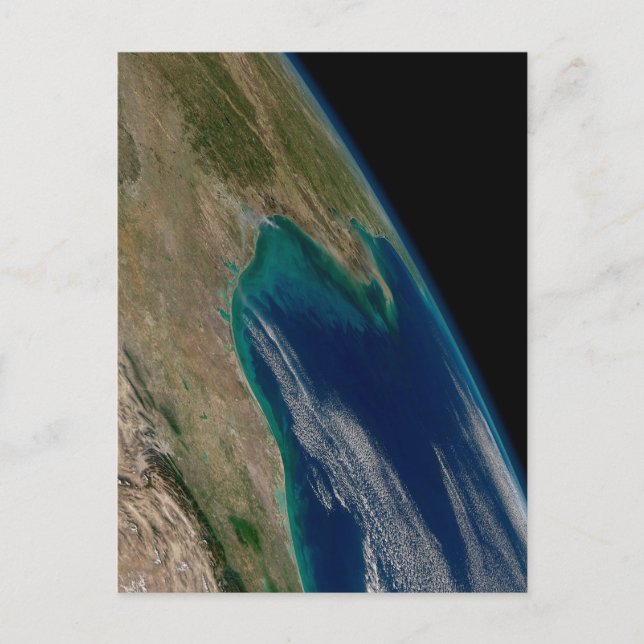 Norra Bukt i Mexiko. Vykort (Framsida)