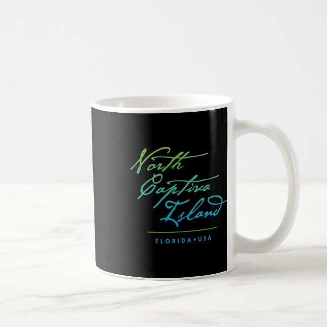 Norra Captiva Island Florida Kaffemugg (Höger)