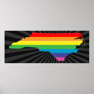 Norra carolina-pridet. poster