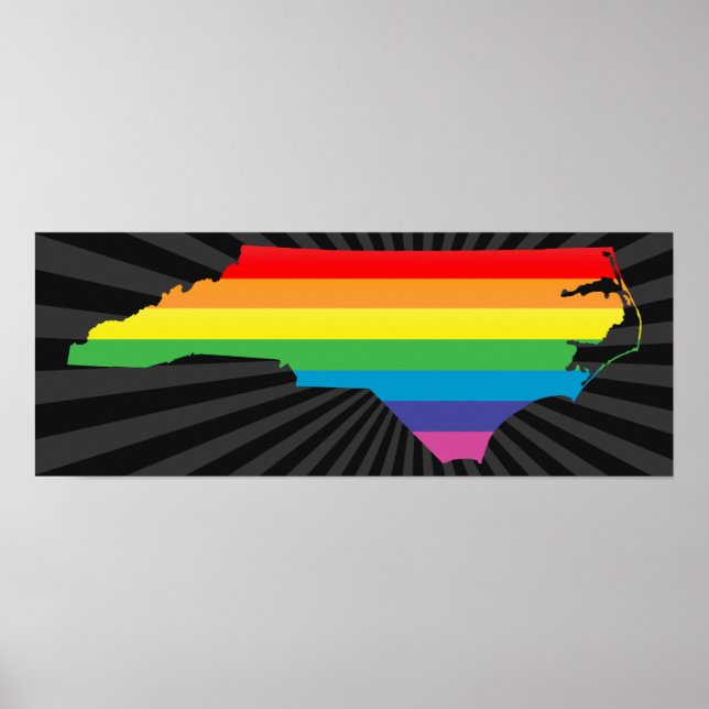 Norra carolina-pridet. poster (Framsidan)