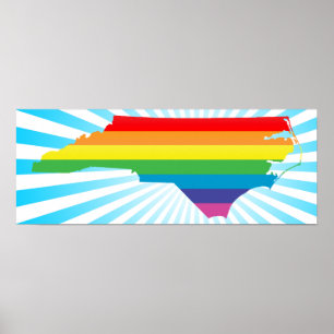Norra carolina-pridet. poster