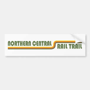 Norra centrala järnvägstrafiken bildekal