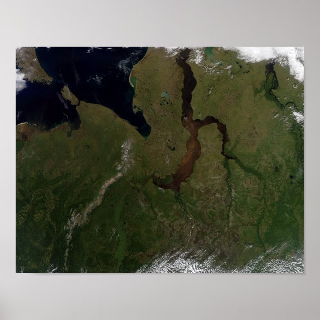 Norra centrala Ryssland Poster (Framsidan)