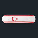 norra Cypern-Flagga Mini Skateboard Bräda 18,5 Cm<br><div class="desc">Patriotisk flagga i norra Cypern.</div>
