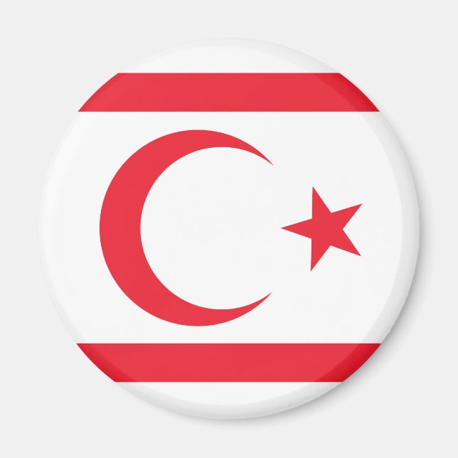 norra Cypern Magnet (Framsidan)