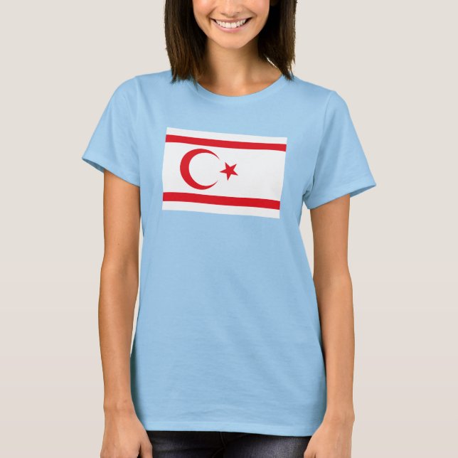 norra Cypern T-shirt (Framsida)