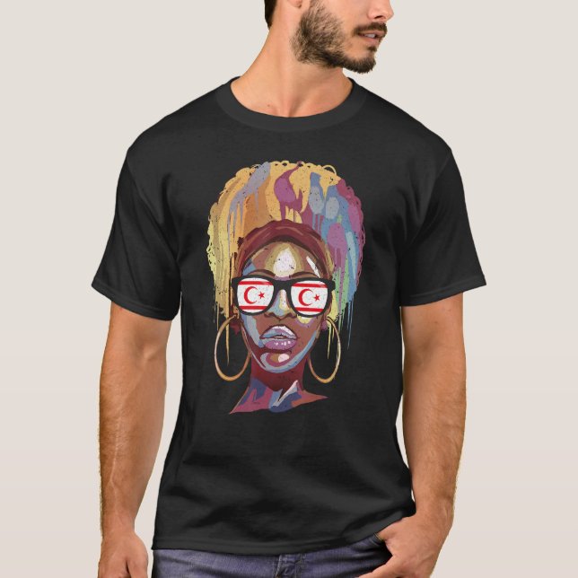 norra Cypern T Shirt (Framsida)