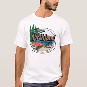 Norra delen av ett landkapitel av FCA-T-tröja T-shirt