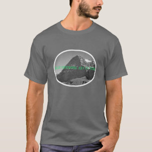 Norra Eiger-berget Ansikte T Shirt