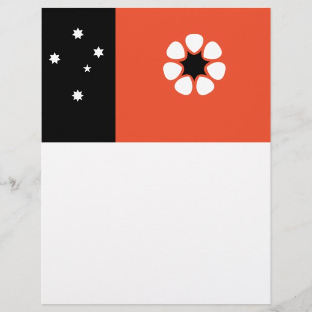 Norra flagga reklamblad (Framsidan)
