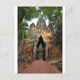 Norra Grind i Angkor Thom, Kambodja Vykort