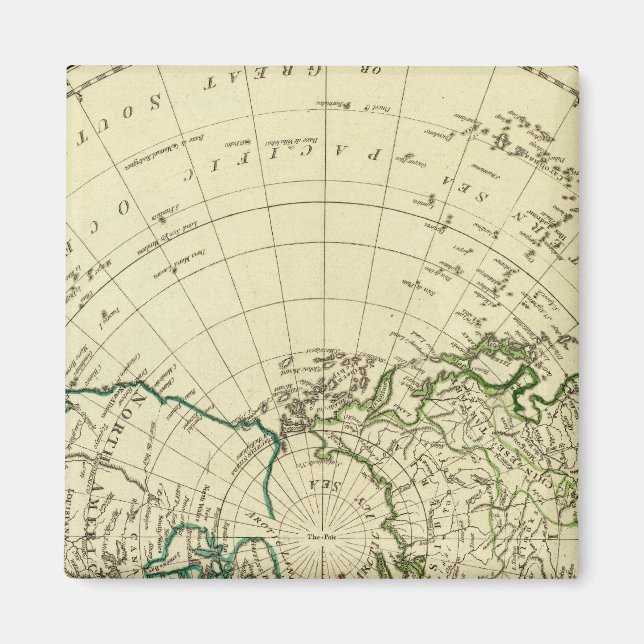 Norra halvklotet 2 magnet (Framsidan)