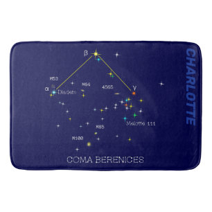 Norra hemisphere Constellation Coma Berenices Badrumsmatta