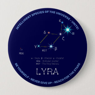 Norra Hemisphere Constellation Lyra Knapp