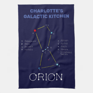 Norra hemisphere Constellation Orion Kökshandduk