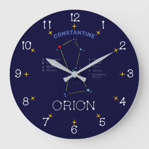 Norra hemisphere Constellation Orion Stor Klocka