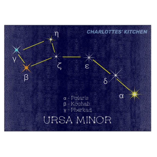 Norra hemisphere Constellation Ursa Minor (Framsidan)