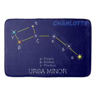 Norra hemisphere Constellation Ursa Minor Badrumsmatta