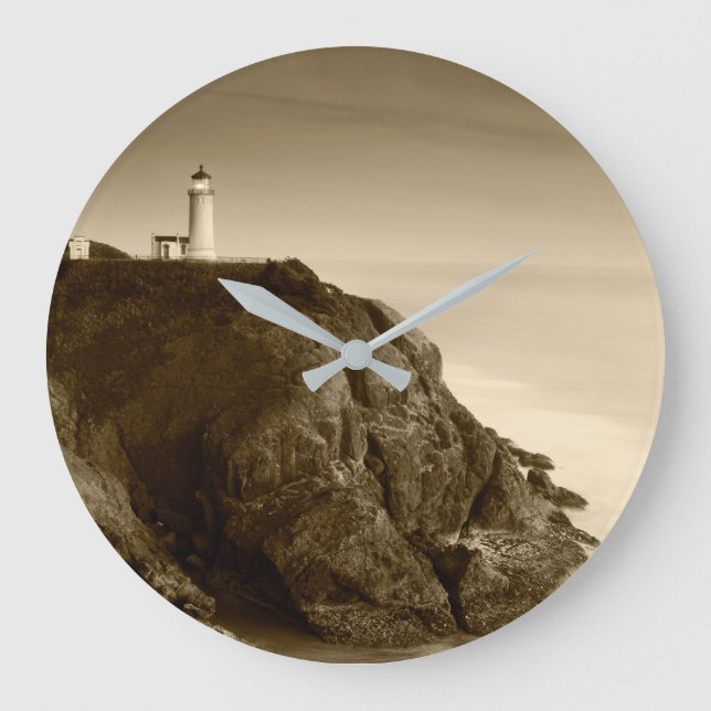 Norra huvudfyr| Fort Canby State Park, WA Stor Klocka (Framsida)