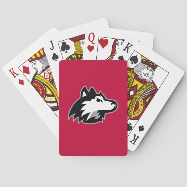 Norra Illinois Huskies Casinokort (Baksidan)