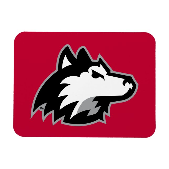 Norra Illinois Huskies Magnet (Horisontell)